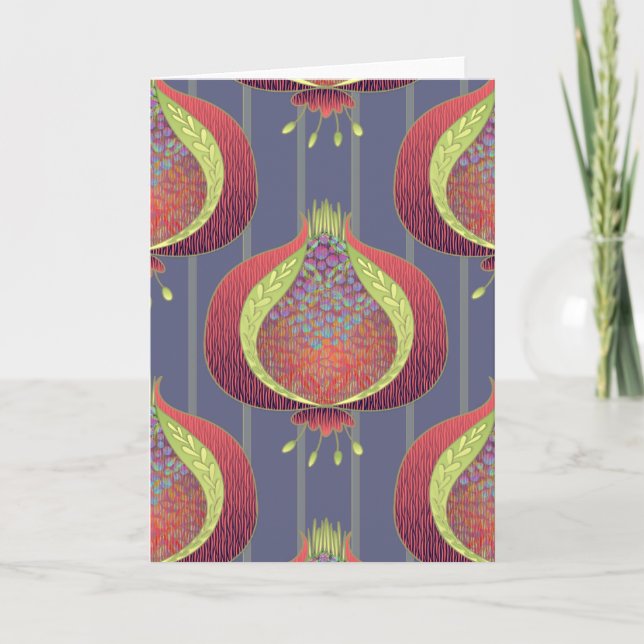 Pomegranate Card (Front)
