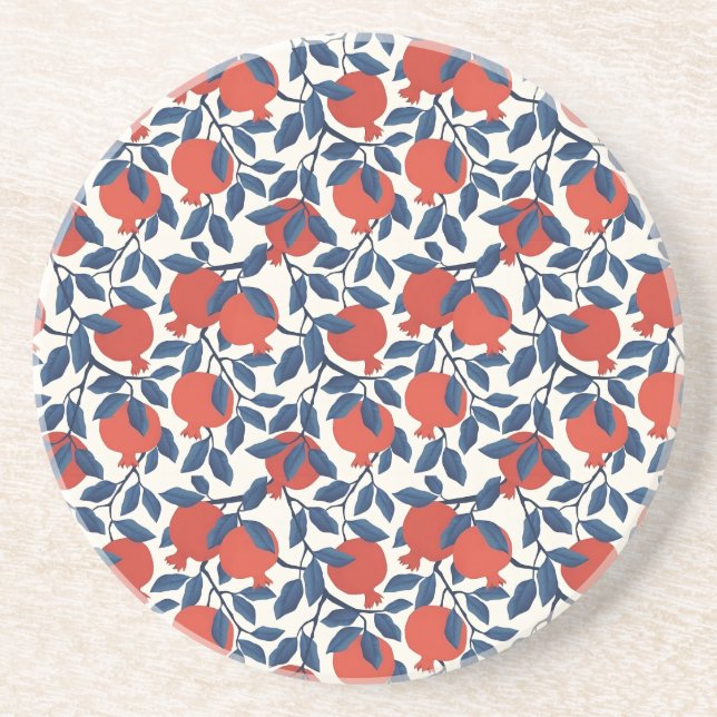Pomegranate  coaster (Front)