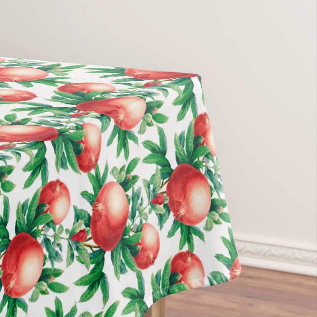 Pomegranate Fruits Pattern Tablecloth (In Situ)