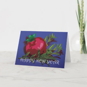 Pomegranate Holiday Card