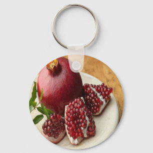 Pomegranate Keychain