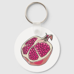 pomegranate keychain