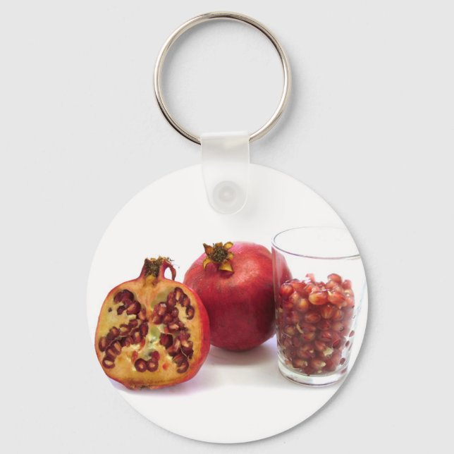 Pomegranate Keychain (Front)