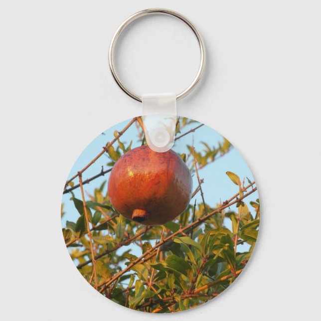 Pomegranate Keychain (Front)