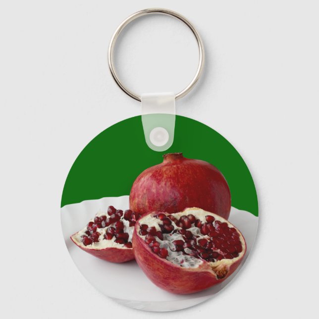 Pomegranate Keychain (Front)
