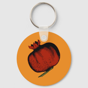 Pomegranate Keychain