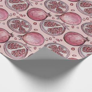 Pomegranate lover wrapping paper