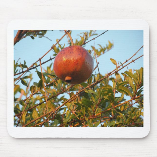 Pomegranate Mouse Pad (Front)