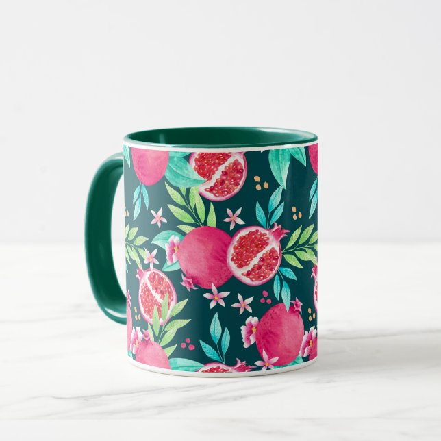 Pomegranate Mug (Front Left)
