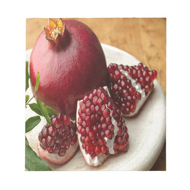 Pomegranate Notepad (Front)