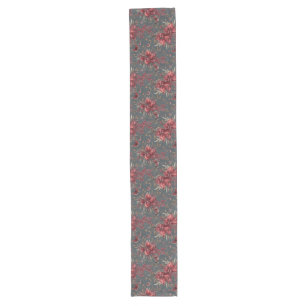 Pomegranate & Olive Branch Table Runner Berry