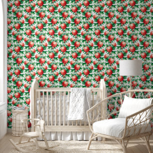 Pomegranate Pattern Wallpaper