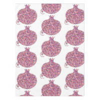 Pomegranate Pebble Graffiti Art Tablecloth
