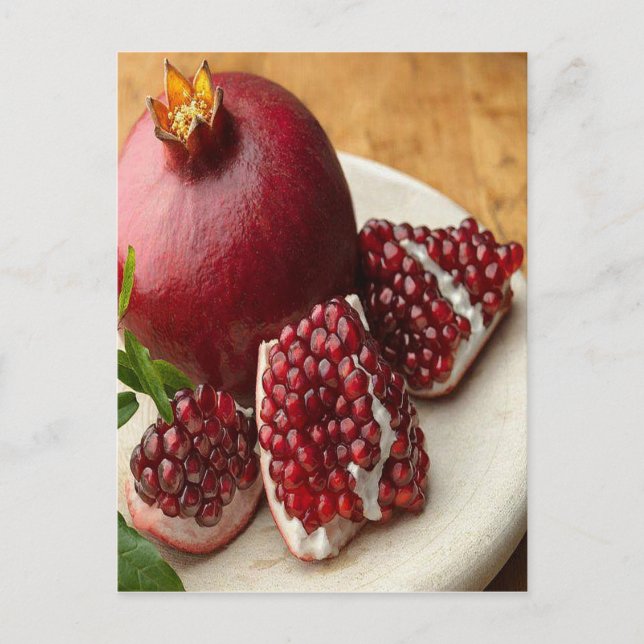 Pomegranate Postcard (Front)