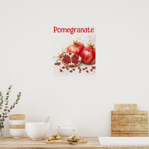 Pomegranate Poster