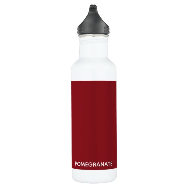 Pomegranate red color name 710 ml water bottle (Right)