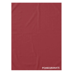 Pomegranate red colour name tablecloth