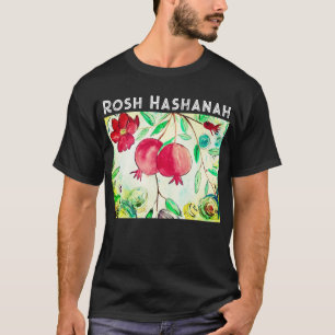 Pomegranate Rosh Hashanah Fruit Shana Tova  T-Shirt