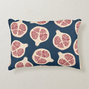 Pomegranate seamless pattern,background with pomeg accent pillow