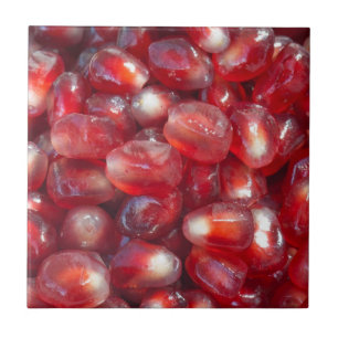 Pomegranate seeds tile