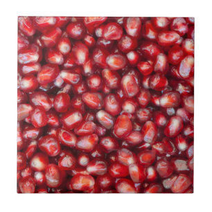 Pomegranate seeds tile
