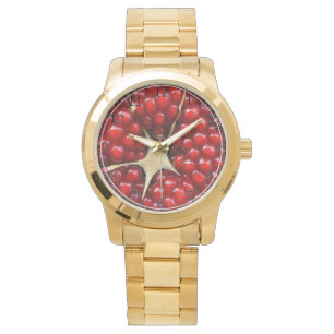 Pomegranate slice watch