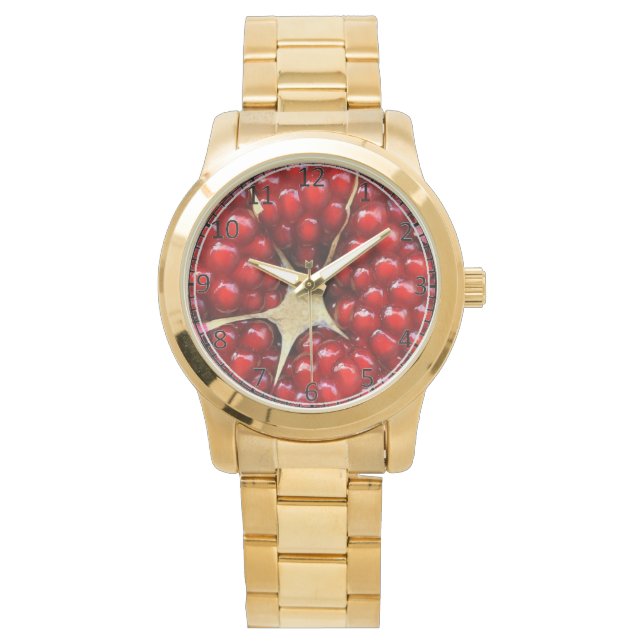 Pomegranate slice watch (Front)