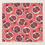 Pomegranate slices 2 scarf<br><div class="desc">Pomegranate slices seamless pattern drawn in Illustrator</div>