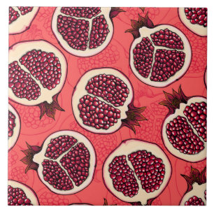 Pomegranate slices 2 tile