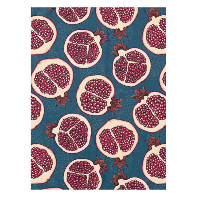 Pomegranate slices tablecloth (Front)