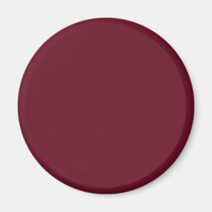 Pomegranate Solid Color Magnet