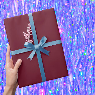 Pomegranate Solid Colour Wrapping Paper