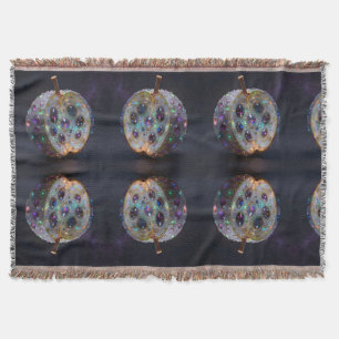 Pomegranate throw blanket