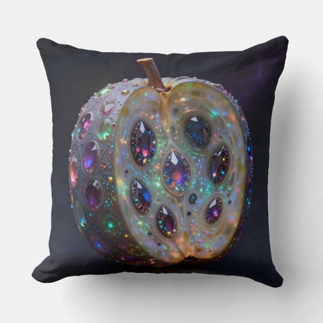 Pomegranate  throw pillow (Front)