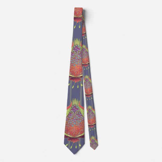 Pomegranate Tie (Front)