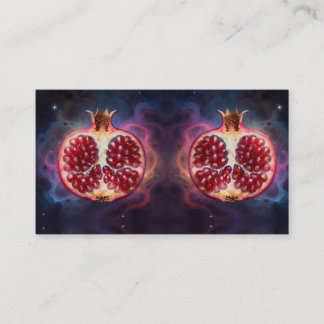 Pomegranate – Valuable Fruit for Health Business Card