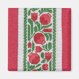 Pomegranates and Silk Magnet