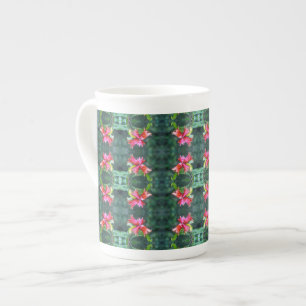 Pomegranates Growing Bone China Mug