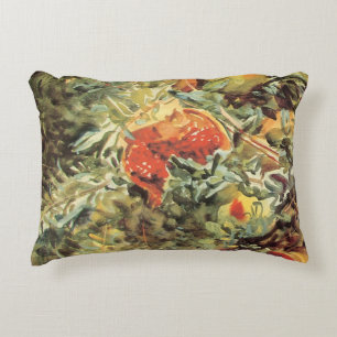 Pomegranates II by John Singer Sargent Accent Pillow