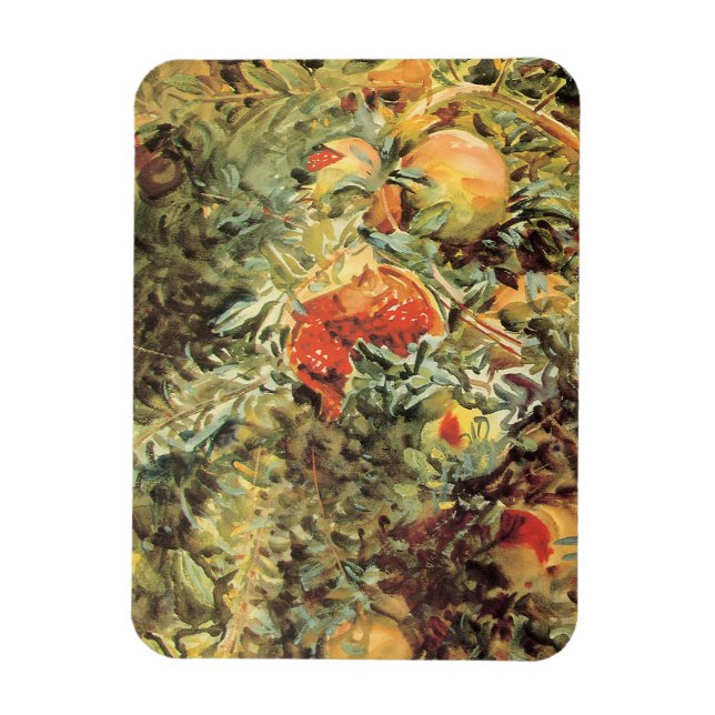 Pomegranates II by John Singer Sargent Magnet (Vertical)