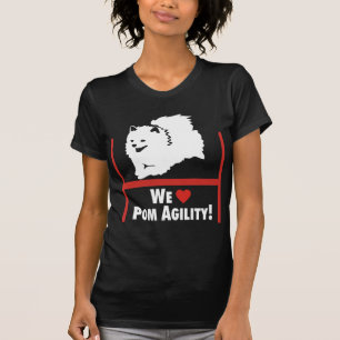 Pomeranian Agility Love T-Shirt