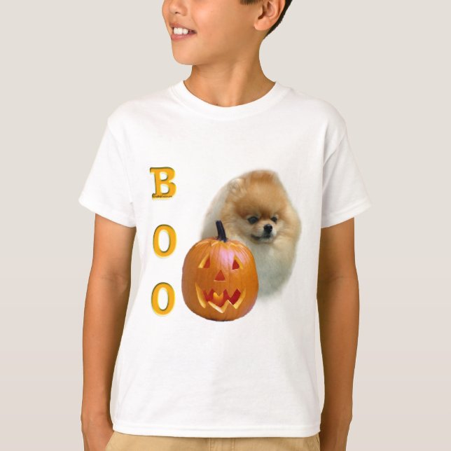 Pomeranian Boo T-Shirt (Front)