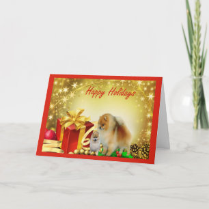 Pomeranian Christmas Card Gifts