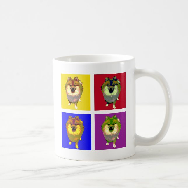 Pomeranian Coffee Mug (Right)