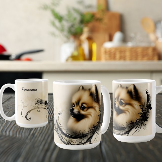 Pomeranian  coffee mug (Creator Uploaded)