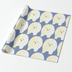 Pomeranian, Cute Flufft Dog  Wrapping Paper