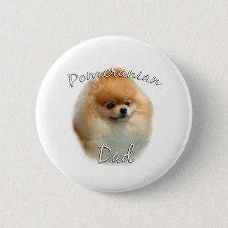 Pomeranian Dad 2 Inch Round Button