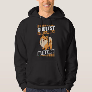 Pomeranian Dad Dog Owner Spitz Pomeranians Hoodie