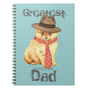 Pomeranian Dad Notebook