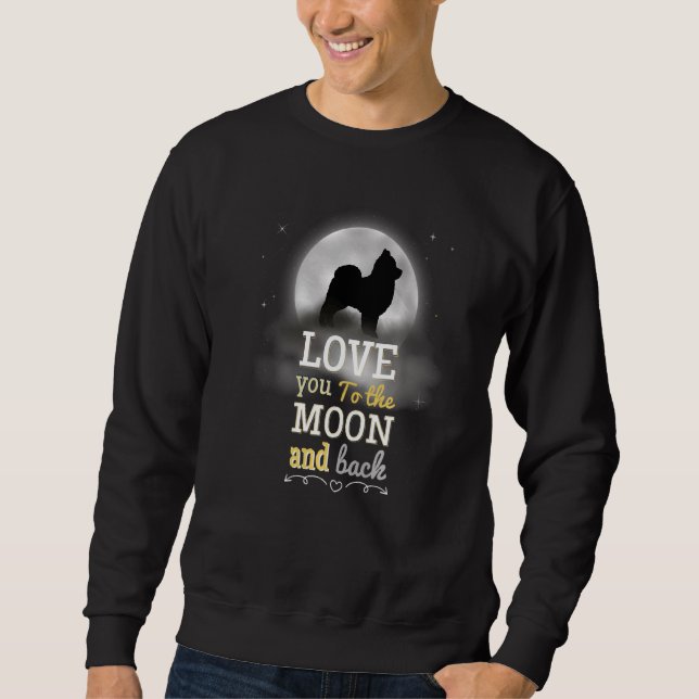 Pomeranian Dog Breed 1 Sweatshirt (Front)